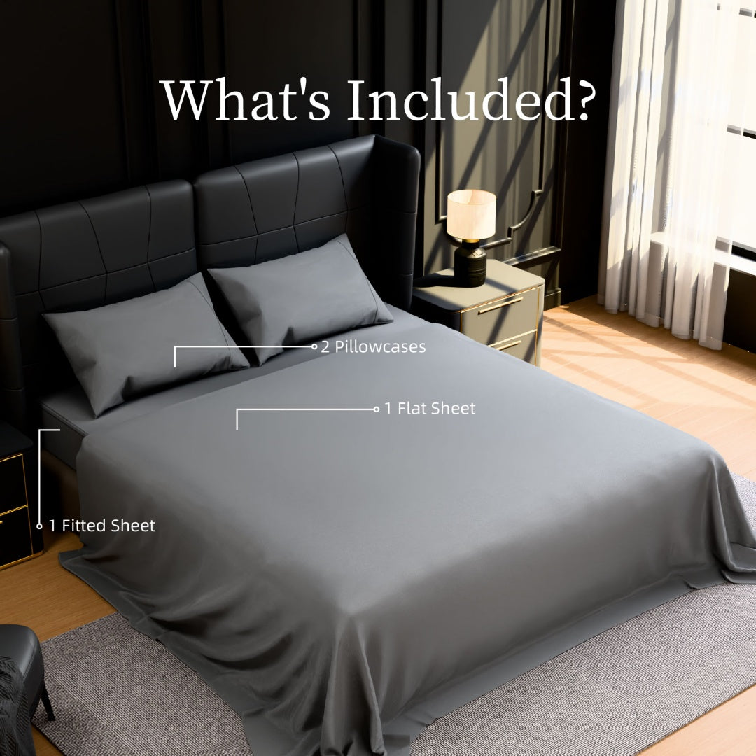 4pc Luxury Bed Sheets (King)